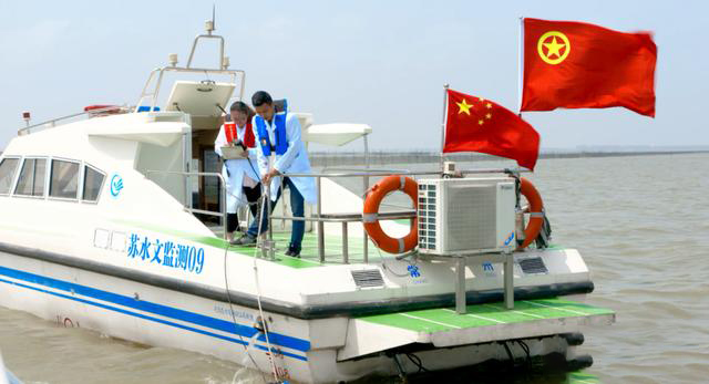 無人機應用密集監(jiān)控太湖藻類生長動態(tài)(圖1)