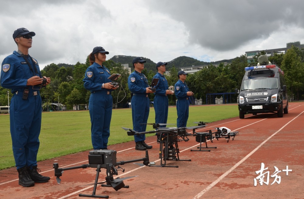 中山特警無(wú)人機(jī)首次參加全國(guó)比武，“飛”出佳(圖1)