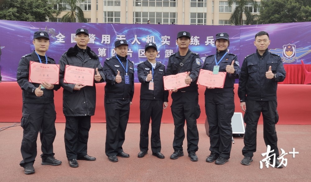 中山特警無(wú)人機(jī)首次參加全國(guó)比武，“飛”出佳(圖4)