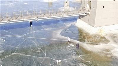 千里眼工業(yè)無人機保障入冬冰面人員安全(圖1)