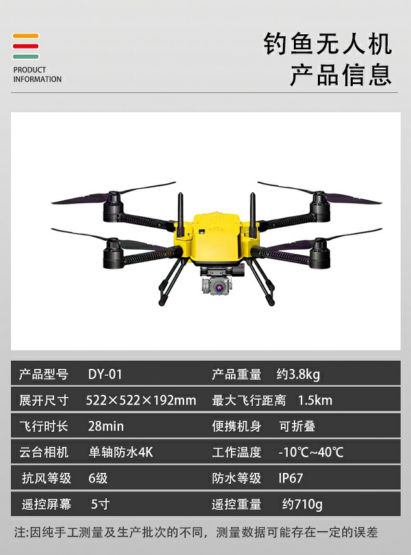 釣魚(yú)無(wú)人機(jī)DY-01型(圖2) 系留無(wú)人機(jī)X-6C型(圖2)